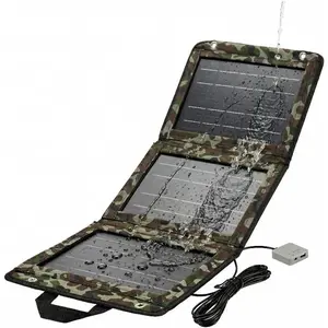 28W Portable Solar Panel Charger,Foldable Solar Charger with Dual USB Output, Lightweight ETFE Solar Panel for Camping,Hiking,Backpacking,Travel,RV and Emergency Use