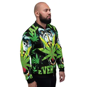 Gorilla Warfare | Unisex Bomber Jacket Fabric Fleece