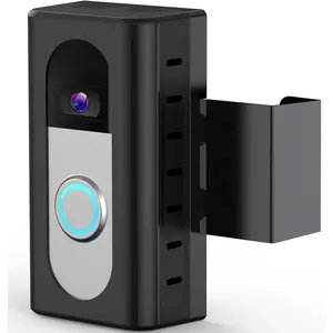 Anti-Theft Video Doorbell Mount Compatible with Ring/Blink Wireless Video Doorbell, Adjustable Mounting Bracket Accessories for Houses, Apartments, Businesses, Not for Blink 2nd Gen