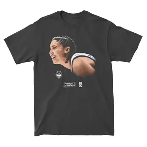 Azzzi Fudd Portraitr Tee, Basketball Fan Apparel, College Hoops Graphic Shirt, Retro Player Style, Unisex Casual Top