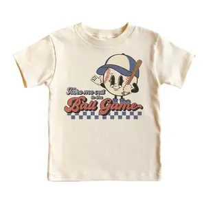 Kids Baseball Shirt Retro Take Me Out To The Ball Game Day Toddler Tee - Retro Baseball Tee - Cute Baseball Toddler Shirt