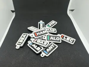 Racing Driver Keychain