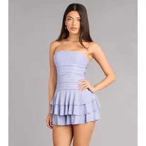 Dance Floor Darling Glitter Romper