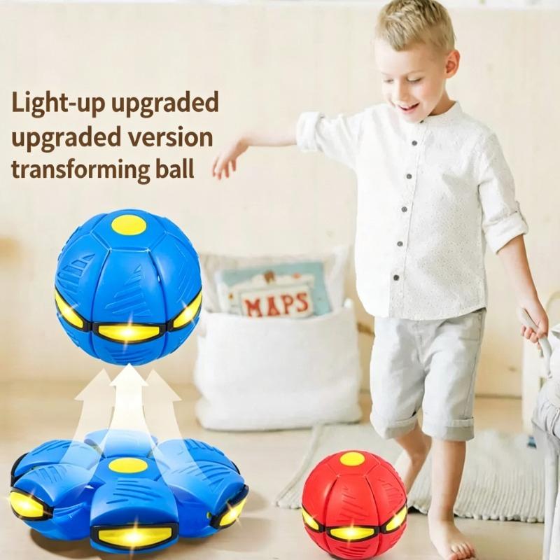 Interactive Flying Saucer UFO Flying Disc Ball Magic Flying Saucer Transformable Ball Popular Kids Outdoor Toy Dart Flyer Interactive Flying Saucer UFO Flying Disc Ball Magic Flying Saucer Transformable Ball Popular Kids Outdoor Toy Dart Flyer