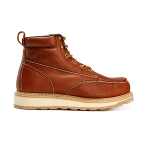King Welt 6" Wedge Moc Toe Calexico Leather Work Boots