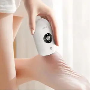 Rechargeable Electric Foot Care Tool with Stainless Steel Head, Portable Foot Grinder for Cracked Dry Heels and Calluses, USB Powered Foot File