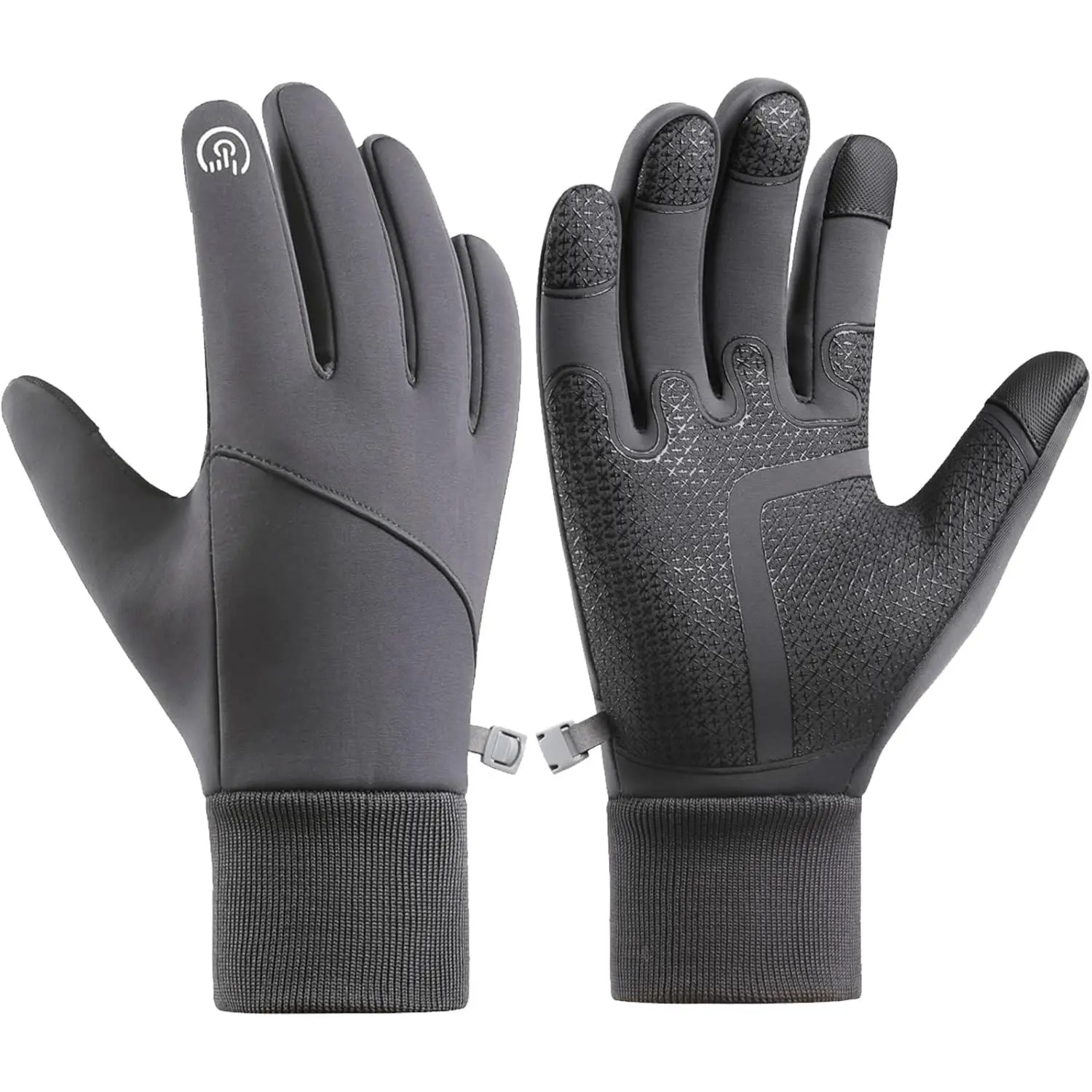 Men's & Women's Winter Sports Gloves - Touch Screen, Warm, Waterproof, Hiking, Fishing, Golf Gloves for Friends & Family, Running, Nylon, Unisex, Touchscreen, Outdoor Accessories, Male, Waterproof Shell
