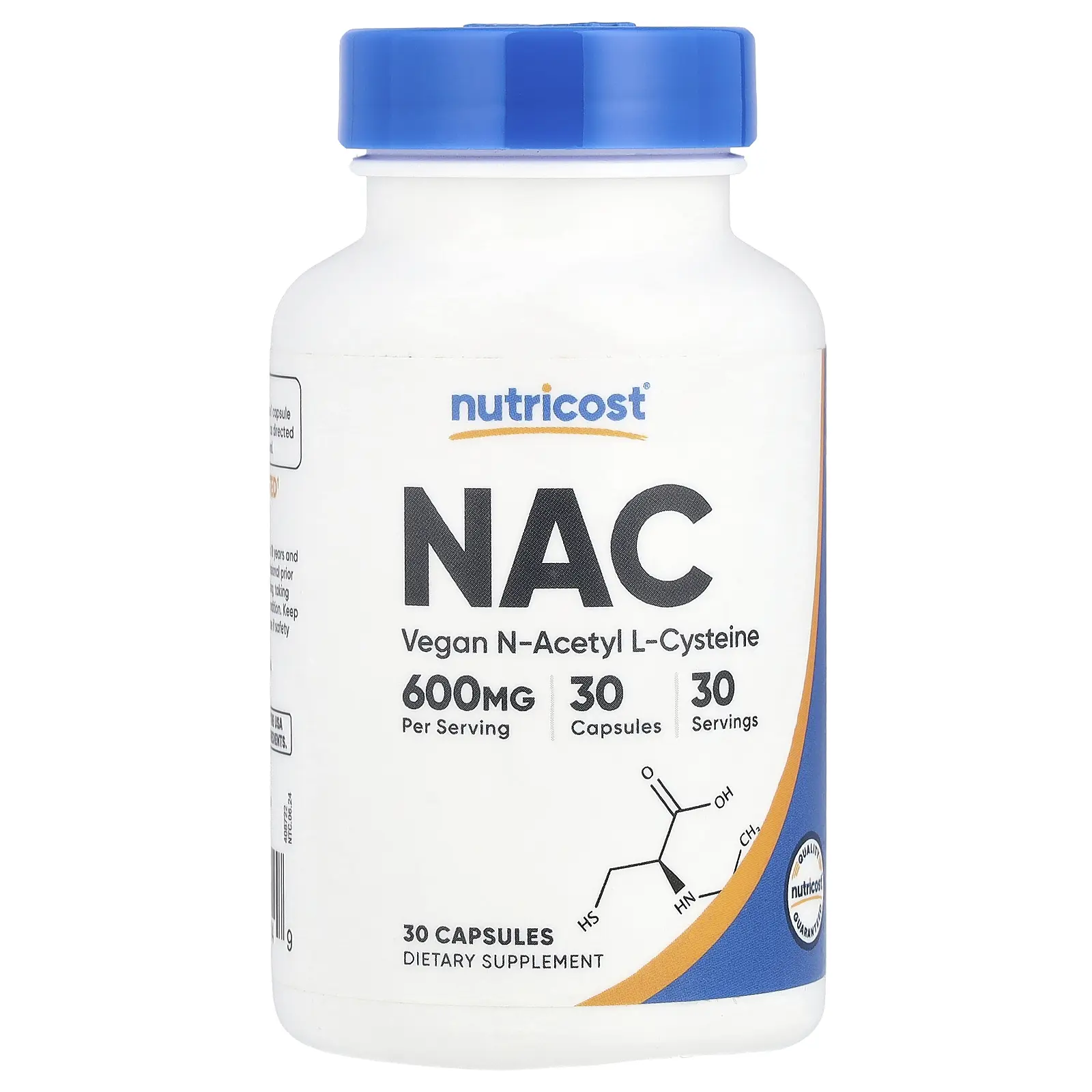 Nutricost NAC, 600 mg, 30 Capsules Nutricost NAC, 600 mg, 30 Capsules