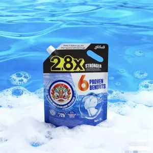 【DIY • 4.4LB】 •  Natural Cold Water Laundry Detergent - 99 Loads - Liquid, Concentrated, Eco-Friendly, Non-Toxic, Plant-Based, No Artificial Fragrance or Preservatives【Fast StainRemoval  72-Hour Scent Retention  Gentle Formula Antimite 】