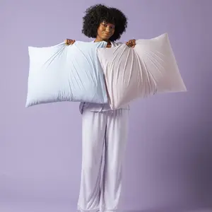 Mellow Sleep | Cooling Pillowcase (2-Pack) - Silky Smooth Wrinkle-Free Soft and Fresh All Night Sleep Enhancer