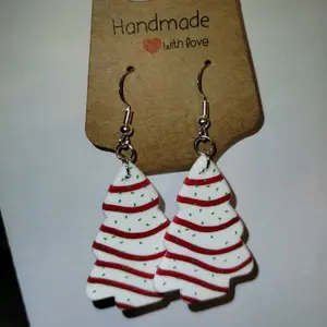 Christmas earrings