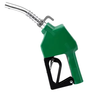 GARVEE Automatic Fuel Nozzle with 1" NPT Inlet, 360° Swivel, 15/16" Spout, 11 GPM Max Flow Rate, Auto Shut Off, Durable Aluminum & PVC Gas Pump Handle for Efficient Fuel Dispensing.