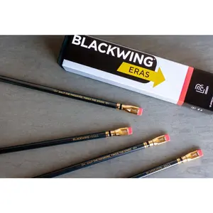 Blackwing Eras 2022 Edition Wood Pencils - Set of 12, Office Stationery Writing Tools for Computers & Office Equipment Use
