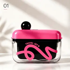 Dental Floss Portable Case Travel Floss  Storage Case Toothpicks Dispenser Refillable Dental Floss Container Automatic Floss Stick Organizer Pop-Up Floss Dispenser
