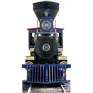 212 MAIN Advanced Graphics CP 60 Jupiter Train Life-Size Cardboard Stand-Up - Whimsical Home Decor, Wall Accent for Bedroom, Living Room Decoration