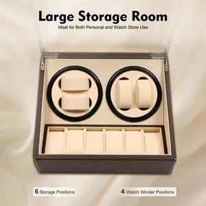 Automatic Watch Winder Box - Premium Watch Display and Winding Solution