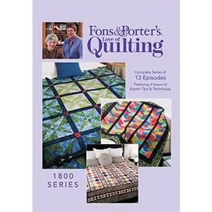 USED-Fons & Porter's Love of Quilting 1800 Series