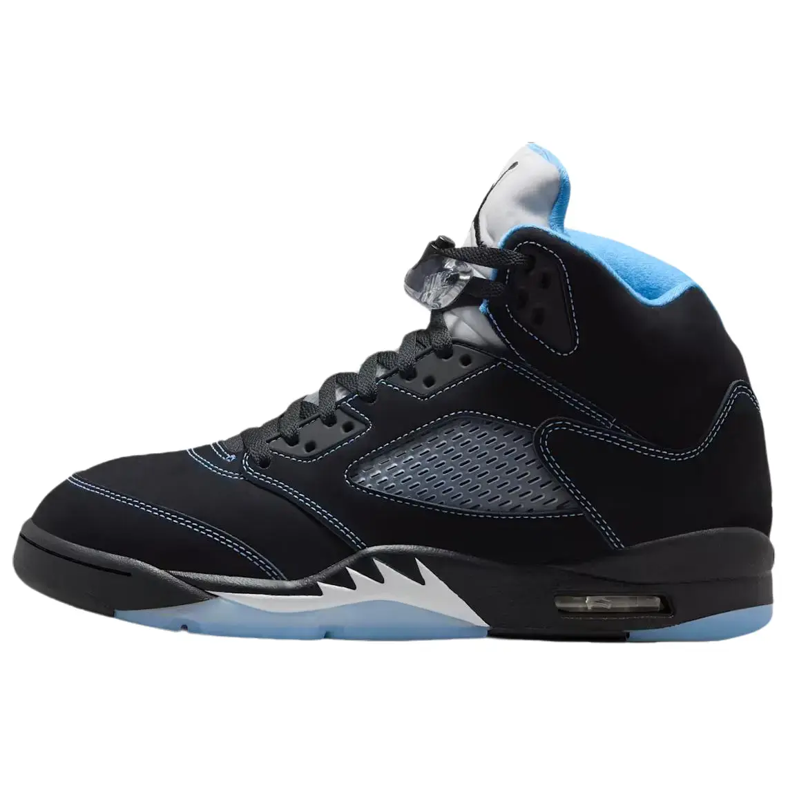 Nike Air Jordan 5 Retro 'Black University Blue' 2026 Men's, Shoes, Sports Sneakers, Classic Sneakers Style, All Day Sneakers