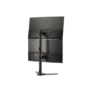 Siig  Adjusting Vertical Dual Monitor Steel Stand - 17 to 32