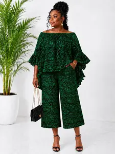 African Emerald Luxe Flow Collection