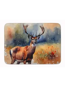 Carolines Treasures DAC2901RUG 19 x 27 in. Deer Memory Foam Kitchen Mat