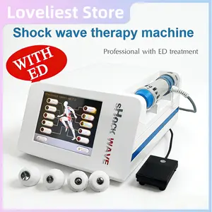 Multi Shockwave Pain Relief Massage Machine ED Physiotherapy Treatment Body Massage Gun Portable Equipment Extracorporeal Shock Wave Leg Foot Body Massager