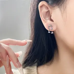 Frog Earrings for Women Mothers Day Gifts Vintage Frogs Shaped Stud Earrings Funny Cute 3D Animal Earrings Jewelry Gifts
