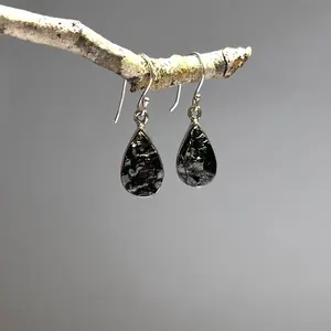 Shungite Gemstone Earrings