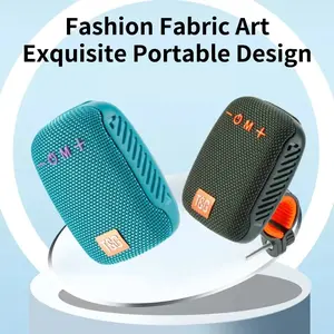 TG392 Portable Bicycle Bluetooth Speaker, IPX5 Waterproof Wireless Travel Bike Speaker, Integrated Design Bicycle Speaker, Powerful Sound for Cycling Use, TWS Mini Outdoor Speaker