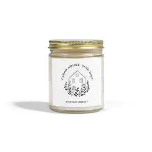 Clean House Who Dis? - Cashmere Musk -  Everyday Embers 9oz Candle