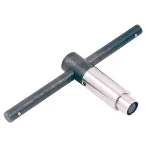 Precise 5/16 inch Hardened & Tempered Heavy Duty Construction Self-Eject Chuck Wrench, High Quality Tool Steel Key for Use on Lathe Chucks