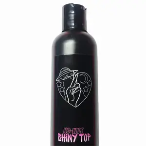 NO WIPE SHINY TOP COAT REFILL BOTTLE - 8 oz
