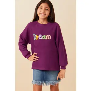 ^Handknit Pop Up Dream Sweater - Purple