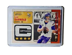 Sam Darnold 2024 Panini Captains NFL #38 Card Minnesota Vikings 1/351