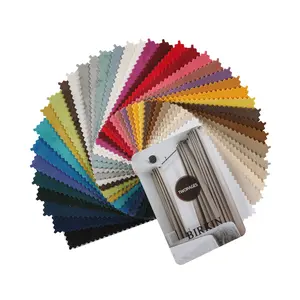 BIRKIN TWOPAGES Birkin Velvet Luxury Curtains Fabric Swatch Booklet Solid Polyester Velvet 300 gsm Midweight Skin Friendly Durable Festive New Year Curtains Gift for Home Decor Ideas 2026 Lunar New Year