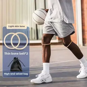 Patella strap basketball knee force strap patella knee joint ring rubber band knee brace elastic fixation protection