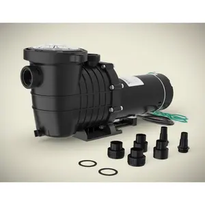 1.5HP Pool Pump for Above Ground & Inground Pools, 1100W Single Speed Swimming Pool Pump, Dual Voltage 115V/220V, Heavy Duty Water Circulation Pump for Spa, Hot Tub & Pond