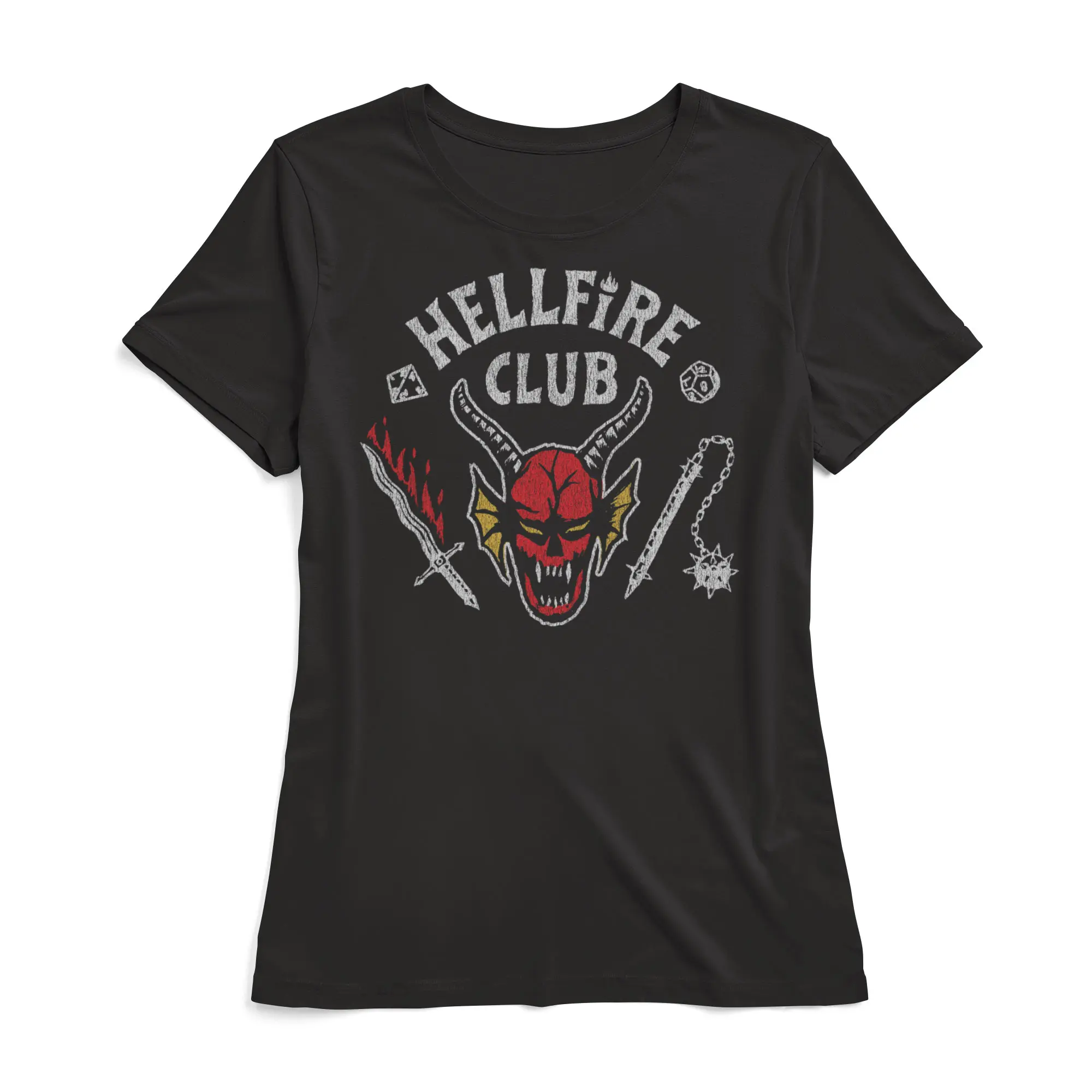Women's Stranger Things Hellfire Club Costume T-Shirt