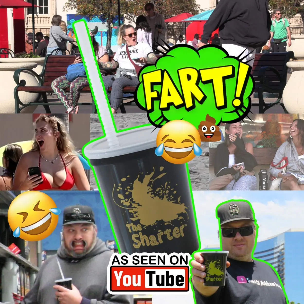 The Sharter Fart Cup Kit - The Most Realistic Sounding Wet Fart Noise ...