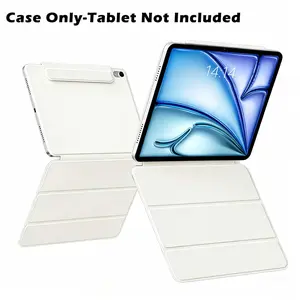 KENKE KENKE Magnetic Attachment Tablet Case, Slim Trifold Stand Tablet Protective Cover, Durable Tablet Protector Cover for iPad 2025 A16 iPad 10th Gen Mini 6 A17 Pro Air 4th Gen iPad Tablet Accessories