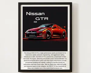 Nissan R35 GTR Poster