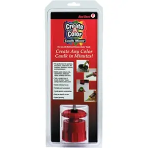 212 MAIN Red Devil 4070 Standard Caulk Mixing Tool, Patent-Pending Portable Automotive Paint Care Tool, Simple-Use Design