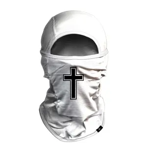 Faith Cross White Balaclava Mask (Shiesty)