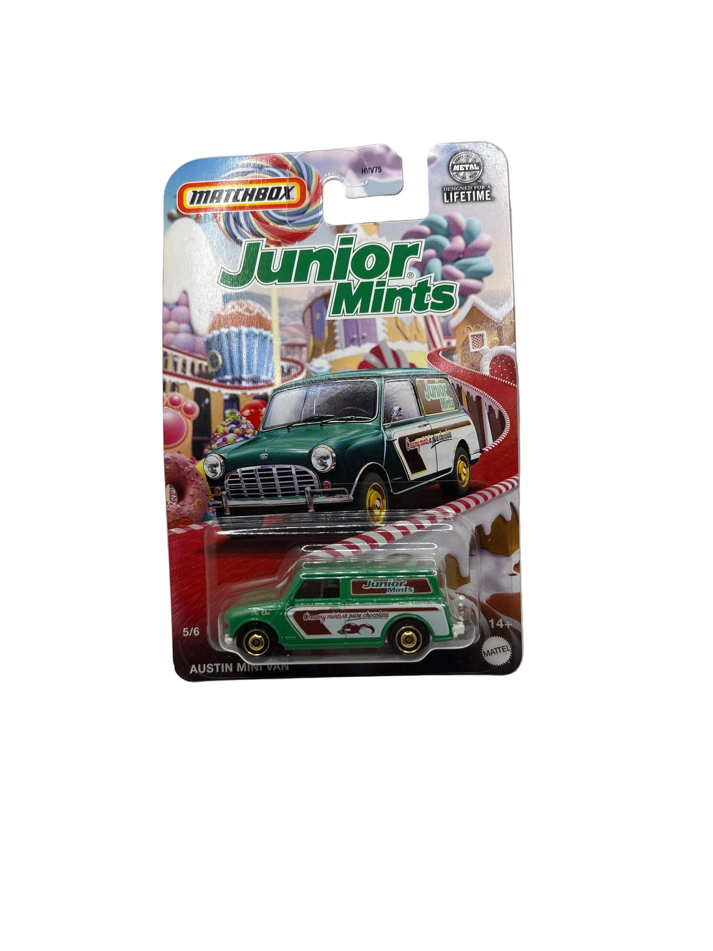 Matchbox Austin Mini Van Diecast green