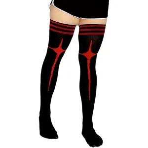 plus size star thigh highs women/men extra long soft