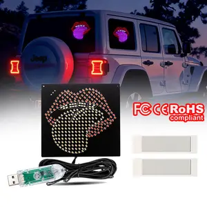 Sexy Tongue Light for Cars, Car Interior Decoration, 11 Modes Fun Selectable, USB Powered Light for Truck, Windshield, Auto Decoration,Home decoration