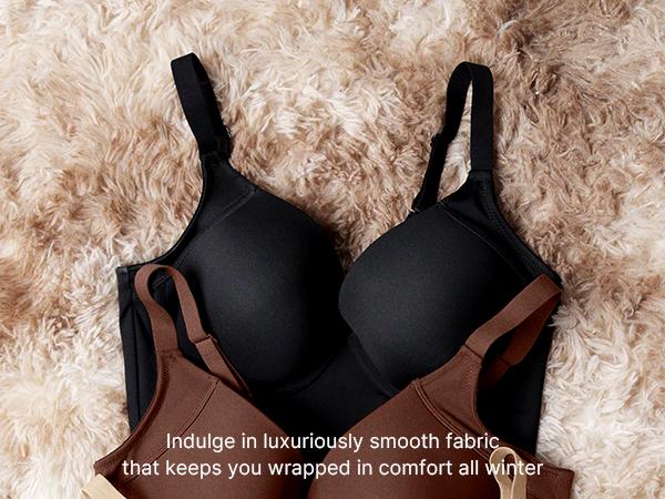 SHAPELLX Bare Essentials AirSlim Back Smoothing Underwire Push-Up Bra Supportive Underwire Bra Underwired