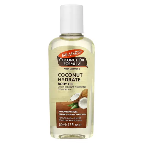 Palmer's Coconut Oil Formula® with Vitamin E, Coconut Hydrate Body Oil, 1.7 fl oz (50 ml)