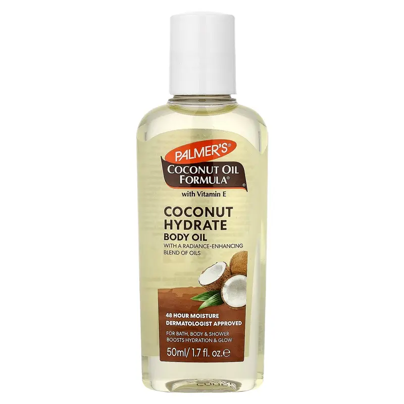 Palmer's Coconut Oil Formula® with Vitamin E, Coconut Hydrate Body Oil, 1.7 fl oz (50 ml)