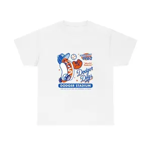Dodger Dogs Since 1962 T-shirt, Baseball Shirt, Vintage Baseball Tee